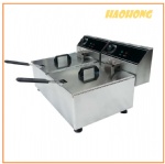 10L + 10L Double tank fryer