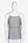 Stainless steel butcher apron